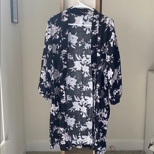 Floral kimono